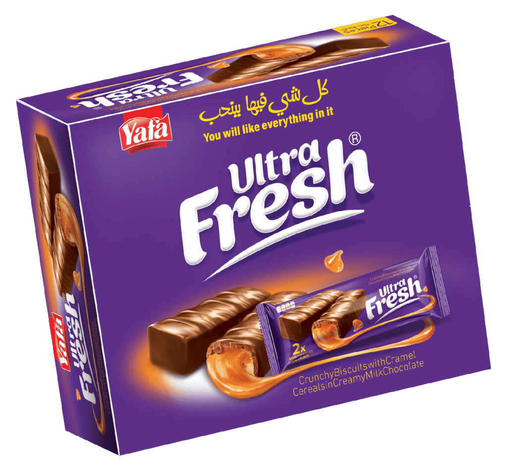 Ultra Fresh Crunchy Biscuits with Cramel