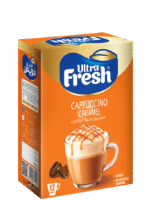 كابتشينو بنكهة الكراميل علبة
